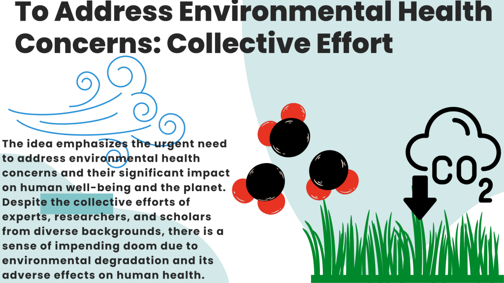 To Address Environmental Health Concerns: Collective Effort